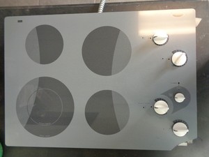 Whirlpool Gold Smooth Surface Electric Cooktop Gjc3034 Gray Ebay