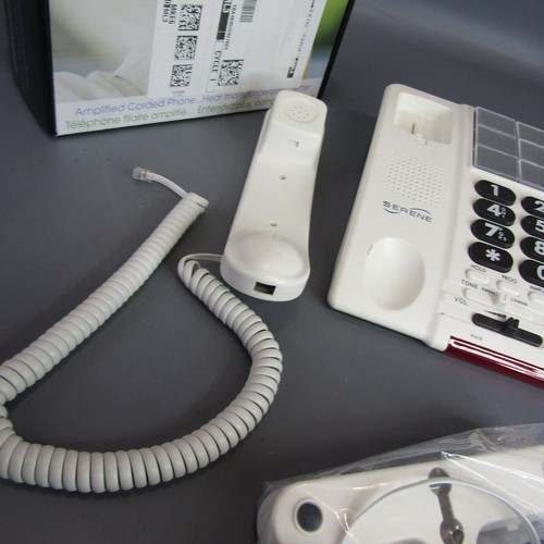 Serene Innovations HD-40P High Definition Amplified Photo Phone Telephone - Zdjęcie 3 z 7