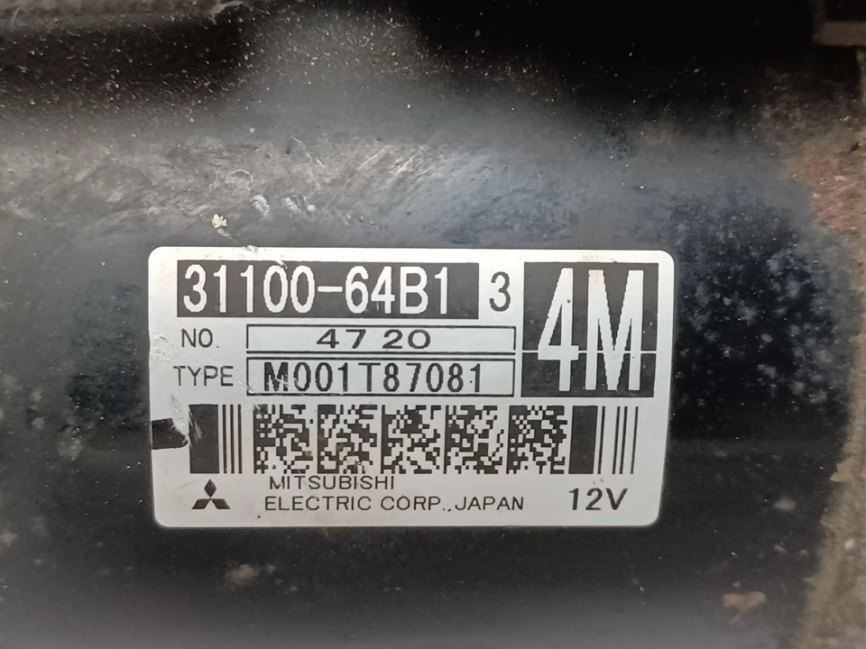 Motor de arranque usado se adapta a: Suzuki Aerio AT Grado A 2005 Foto 2 de 4