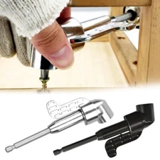 105 Degree Angle Screwdriver Extension Right Driver Hex Drill Bit Tool JQ