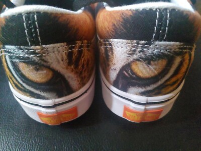 Vans Tiger ComfyCush Old Skool CAT  Sneakers 7.5 NWT In Box Lace Up Comfort
