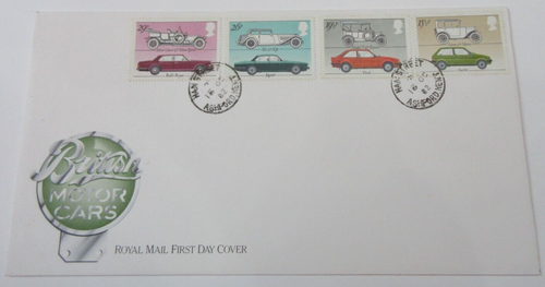 QUEEN ELIZABETH II CARS & TRAINS STAMP COVERS X 5 - PLEASE SEE PHOTOGRAPHS - Picture 3 of 6