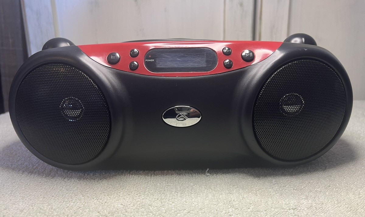 【中古】 ボディ・リズム/ＣＤ/BVCP-871 GPX BC232R CD/CD-RW Playback/AM FM Radio/CD-R Playback Boombox Red