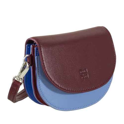 DUDU Wristlet Purse for Women in Soft Leather, Compact Small Wallet Coloured wit - Picture 3 of 44