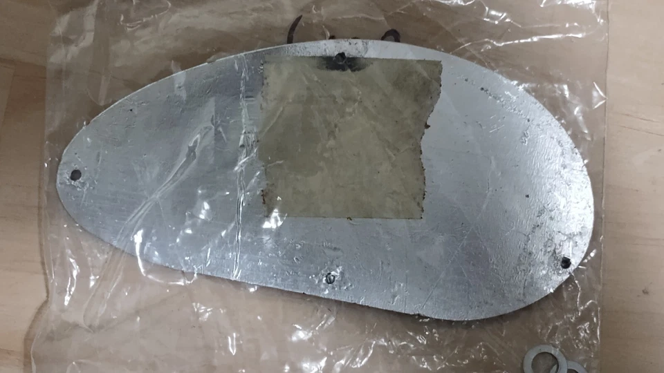 Guitar Back Plate Compact Size Black - Image 4 of 4