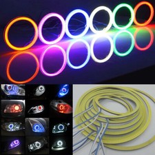 2x Super Bright Cob Led 100mm 69leds Car Angel Eyes Halo Ring Light 24v 7colors 2x Super Bright Cob Led 100mm 69leds Car Angel Eyes Halo Ring Light 24v 7colors