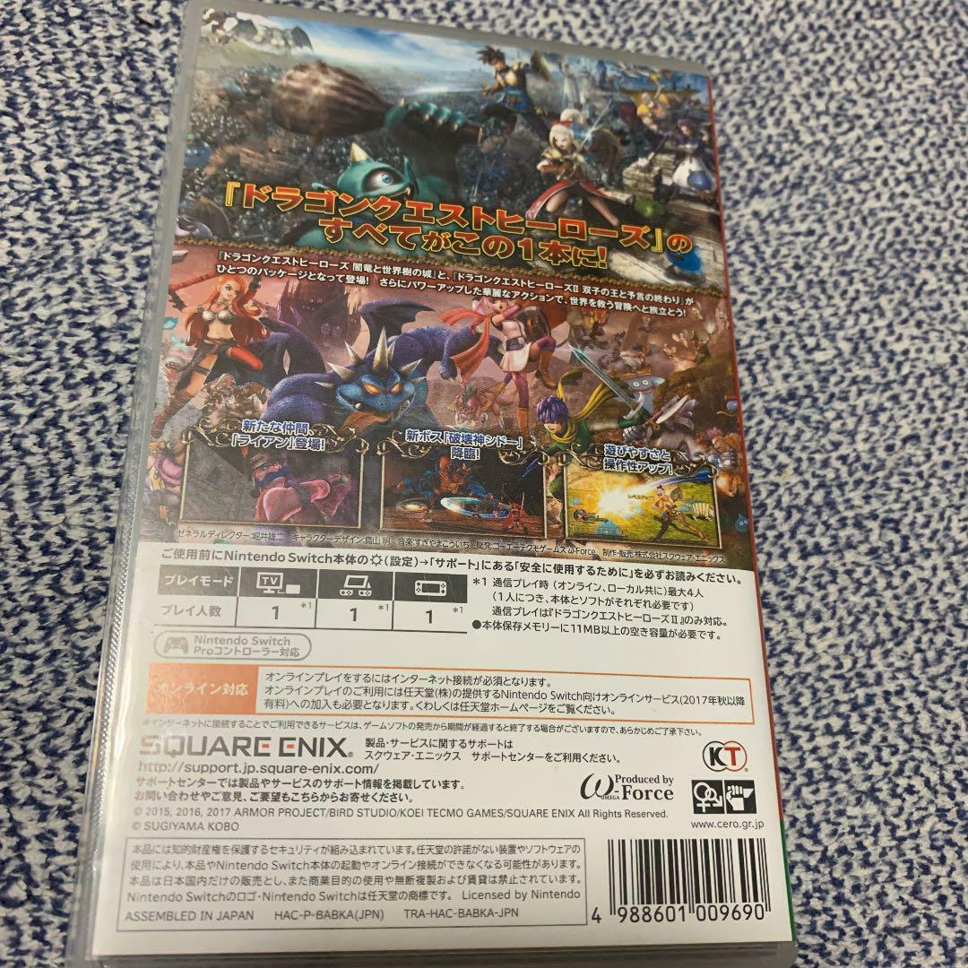 Nintendo Switch Dragon Quest Heroes I & II SQUARE ENIX Japan