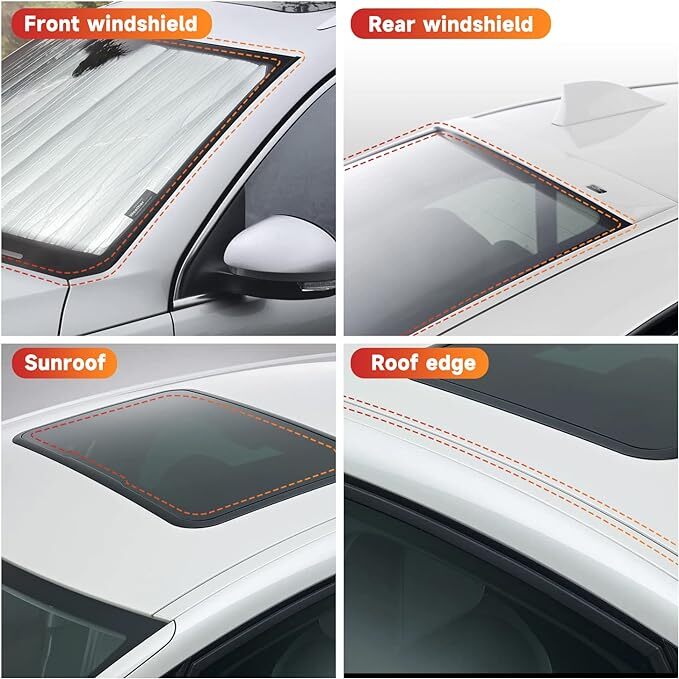3M T-Shape Universal Car Sunroof Seal Car Windshield Window &sunroof Seal Strip