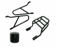 Passt FüR Royal Enfield Interceptor KofferträGer GepäCkträGer + ÖLfilter Ecs