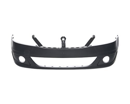 Front Bumper Dacia Logan 01.2009-01.2013 with Holes for Halogen Lamps