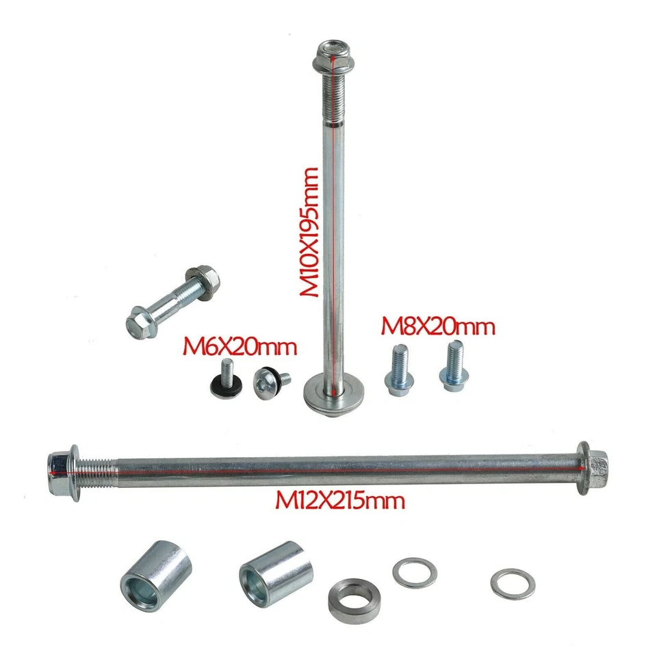 Brazo basculante trasero para freno de tambor de rueda de 10" CRF50 XR50 TTR50 SSR 70 PitBike Foto 3 de 4