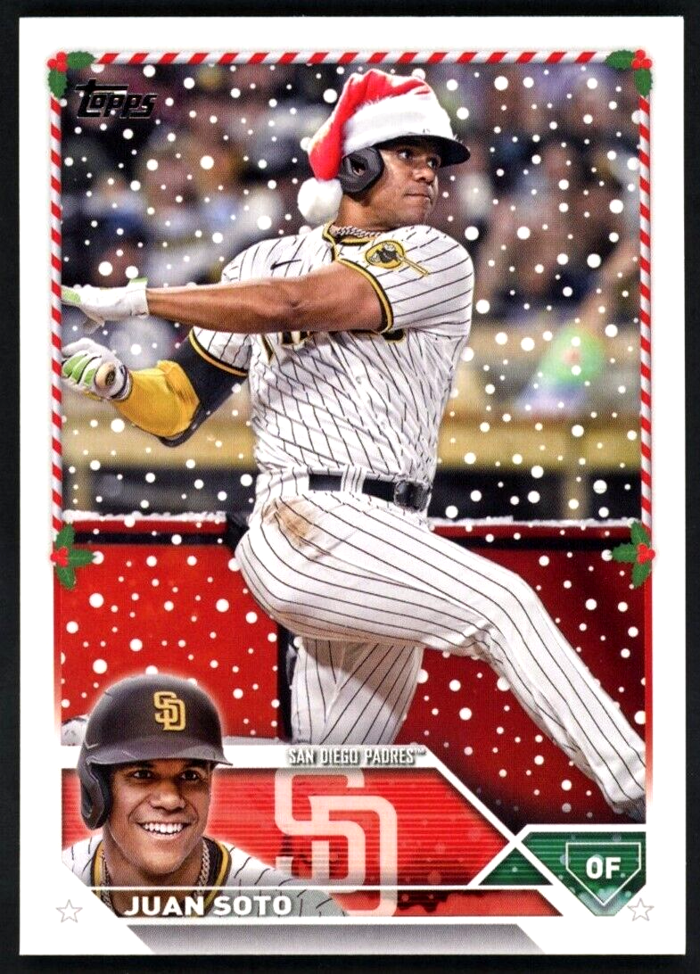 2023 Topps Holiday Juan Soto #H199 SP Santa Hat Code 514 | eBay 2023 Topps Holiday Juan Soto #H199 SP Santa Hat Code 514 | eBay