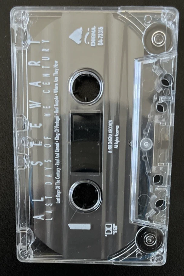 AL STEWART LAST DAYS OF THE CENTURY ORIGINAL 1988 CASSETTE D473316 EXCELLENT Foto 3 de 4