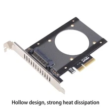 PCIE3.0 x4 to U.2 SFF-8639 NVMe SSD Adapter Card Gen3 for windows Mac Linux OS