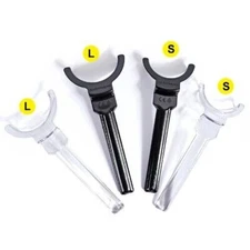 Dental Mouth Opener Upper/Lower Retractor Cheek Expander Black Photo Background