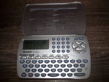 Vintage Sharp EL-6920 Electronic Organizer with English/Spanish Translator Works