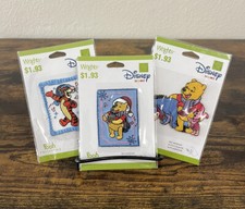 Wright  s Disney Home Pooh Collection Lot: 3 Patches  Eeyore Tigger Piglet Pooh