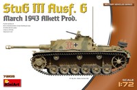 MiniArt 72105 Stug III Ausf. G March 1943 Alkett Prod.
