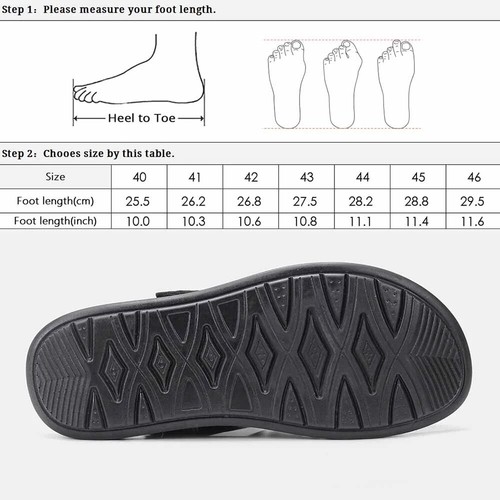 2023 Nuevas Sandalias de Moda Verano Para hombres Zapatos de Playa Informales Transpirables - Imagen 5 de 28