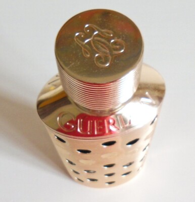 Guerlain Jardins de Bagatelle leere Sprühflasche 93ml & Gold filigran Etui sehr guter Zustand
