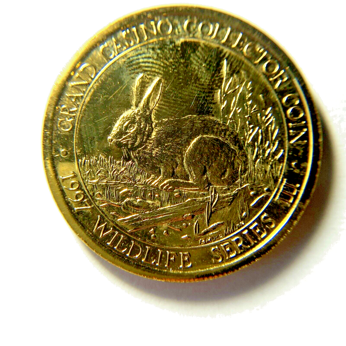 1997 Grand Casino Collector Coin-Wildlife Series The Mille Lacs Band of  Ojibwe