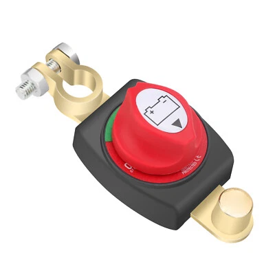 EEEKITONLINE 12-48V Battery Power Cut Master Switch Disconnect Isolator On-Off Marine Car RV