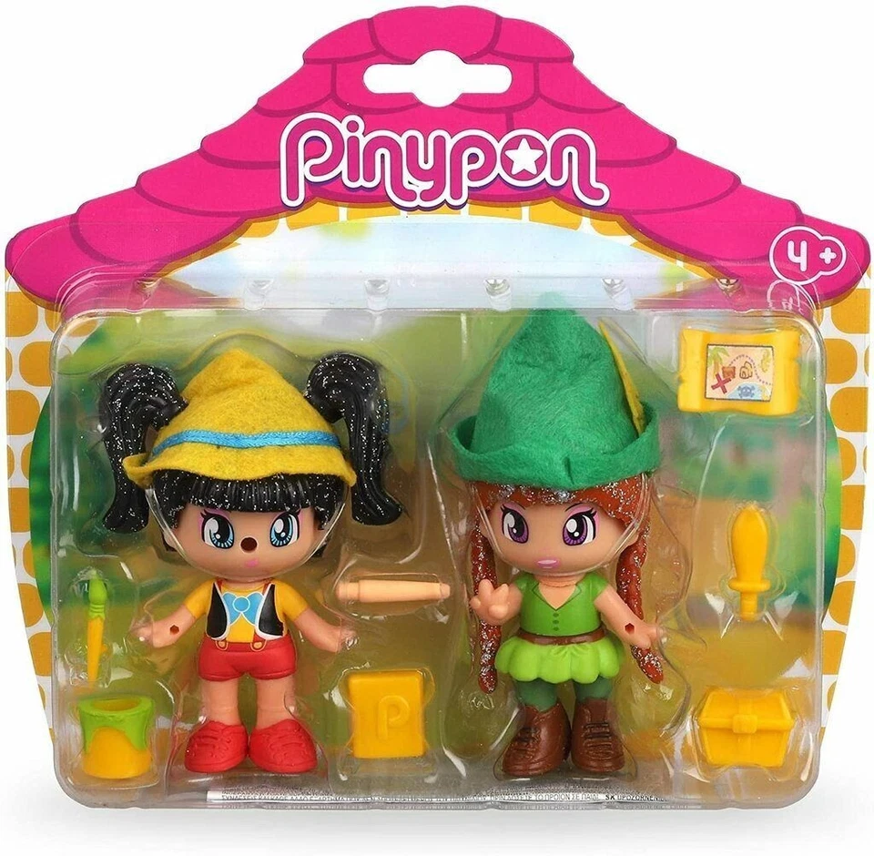Pinypon - TALES Fiabe - Famosa Blister Pz.2 Pers. 16381