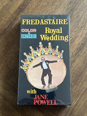 1951 ROYAL WEDDING 1985 VHS TAPE STARRING FRED ASTAIRE BRAND NEW SEALED