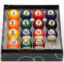 Choose 1 x Magnetic Fridge Magnet Spots & Stripes Mini Pool Ball 25mm NEW