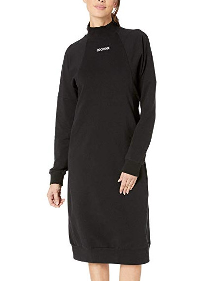 ASICS Tiger AOP Sweat OP Performance Dress Black L28305 Women's Size L