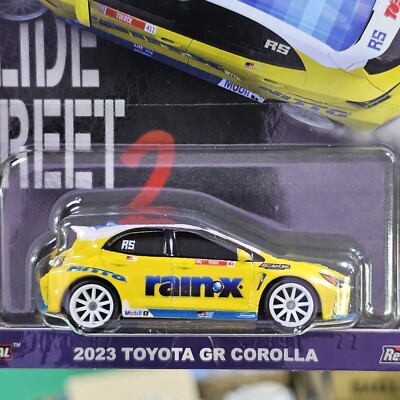 2024 HOT WHEELS PREMIUM 2023 TOYOTA GR COROLLA SLIDE STREET 2 CAR