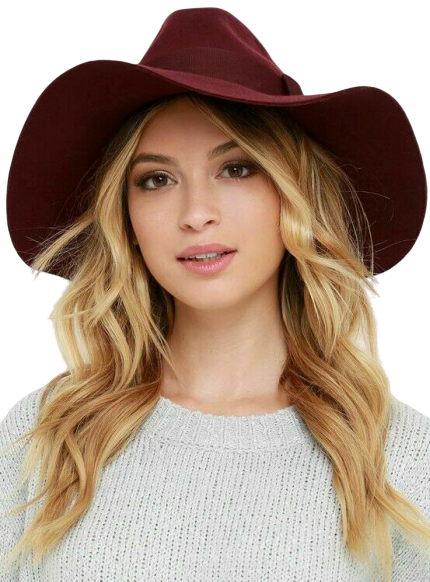 piper floppy wool hat
