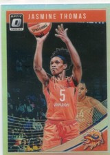 2019 Panini Donruss WNBA OPTIC SILVER HOLO PRIZM #74 JASMINE THOMAS SUNS