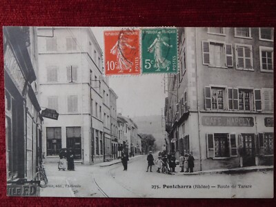 FRANCE - PONTCHARRA - RHONE / ROUTE DE TARARE / 1921