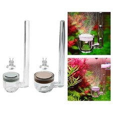 Diffusore di CO2 per acquario, diffusore a bolle per acquario idroponico,