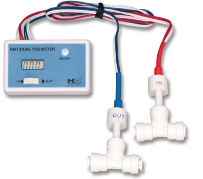 HM Digital DM-1 In-Line Dual TDS Monitor Überprüfung der Filterleistung Osmose