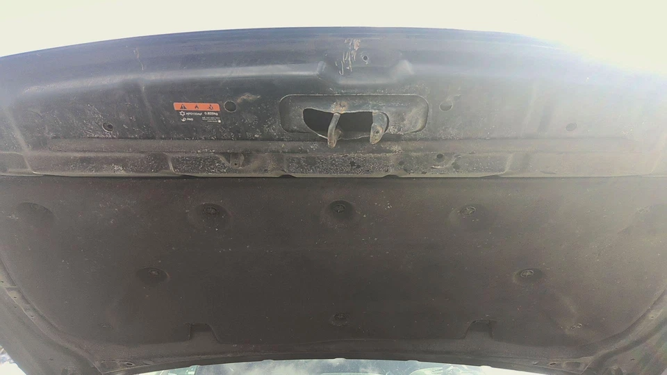 19 NISSAN TITAN XD Hood Magnetic Black Metallicg41scratches - Image 2 of 2