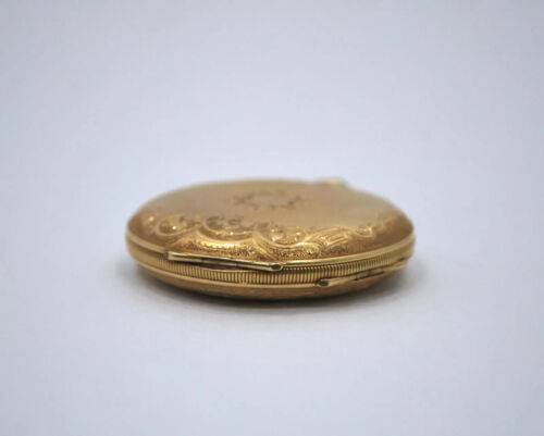 *SERVICED *Antique 1800s Louis Reymond Locle 18k Gold Swiss Pocket Watch Working - Picture 11 of 14