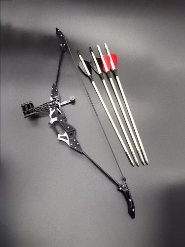 Mini Recurve Bow Small Bow&natural Feathers Arrow Bow Stainless Steel 18Lbs - Picture 6 of 8