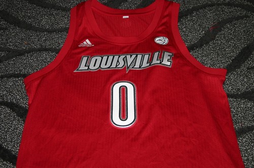 Camiseta deportiva de baloncesto Louisville Cardinals negra auténtica roja talla XL + 2 - Imagen 2 de 3