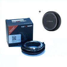 K F Concept FD-GFX lens adapter for Canon FD lens to Fuji GFX with GFX rear cap
