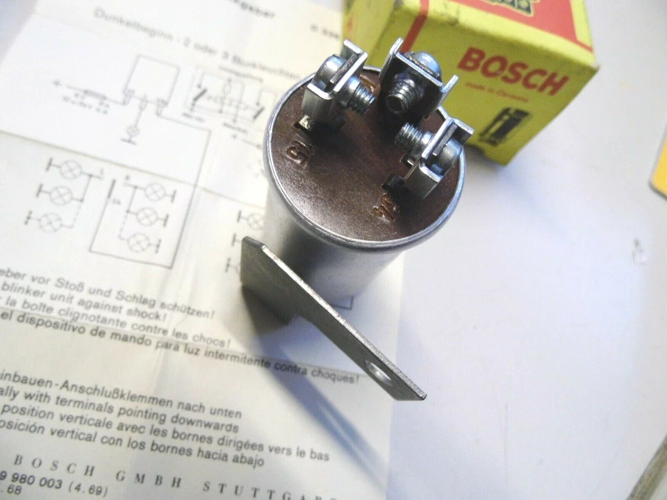 Bosch, Flasher, 12V 2x15W or 2x18W, for BMW 3200CS, 1961-1965, M 742 - Image 2 of 2