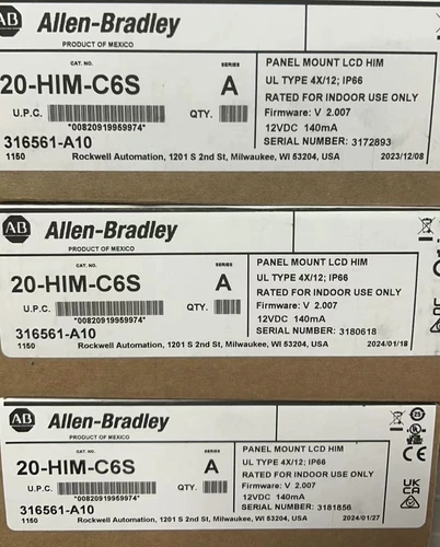 20-HIM-C6S A-B PowerFlex 750 24V I/O Module Original New Sealed
