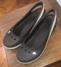 CROCS Ballerina Style Sling Back Size J3