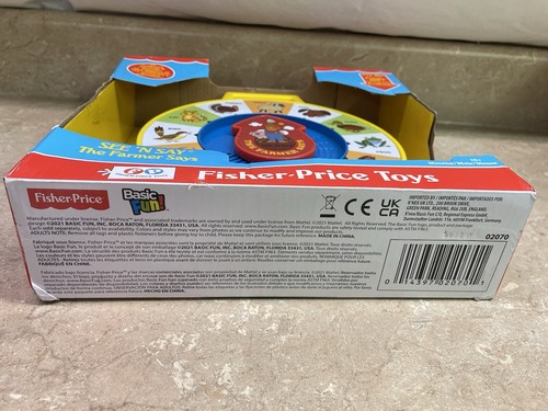 Fisher Price See 'N Say The Farmer Says 12 sonidos diferentes de animales estilo clásico - Imagen 6 de 14