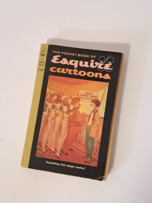 The Pocket Book of Esquire Cartoons - Cardinal C-331 - 1959 Vintage Paperback