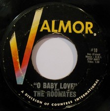 THE ROOMATES-O Baby Love & Band Of Gold-Classic Doo Wop-VALMOR #10