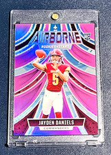 Jayden Daniels /75 RC - 2024 Panini Rookies & Stars - Airborne Pink #A-JDS /75