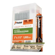 Paslode Framing Nails and Fuel Pack 650564 2 inch x .113 auge Ring Hot Dipped