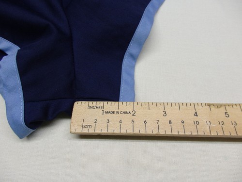 Vintage Men Styled in California JCPENNEY Lined Swim Trunks Short LARGE Blue USA - Picture 7 of 7